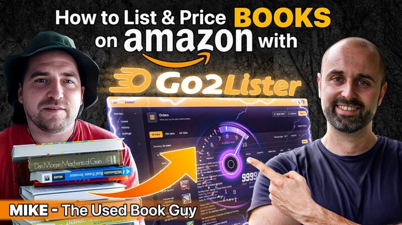 How to List & Price Books on Amazon with Go2lister (Step by Step Tutorial)