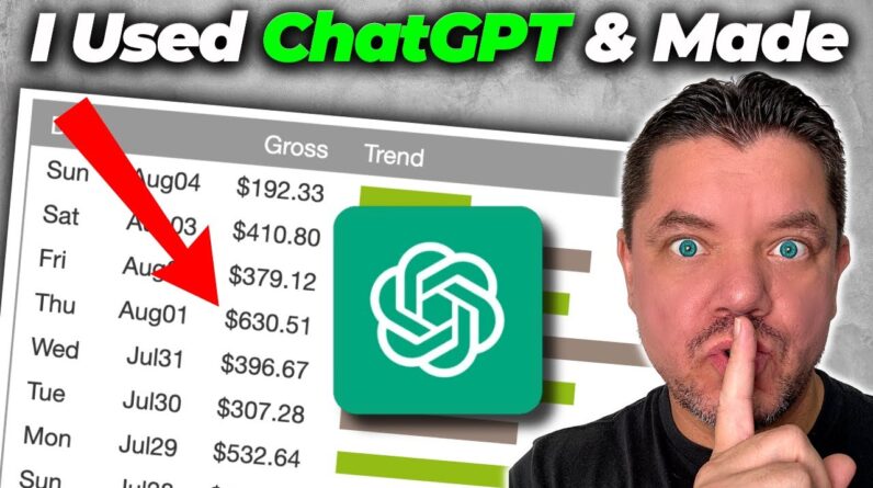 I Got ChatGPT To Make Me $630 With Affiliate Marketing & Free Traffic - Affiliate Marketing Tutorial