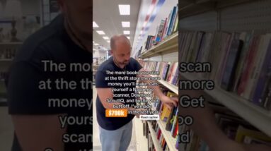 Scan every single book at Goodwill