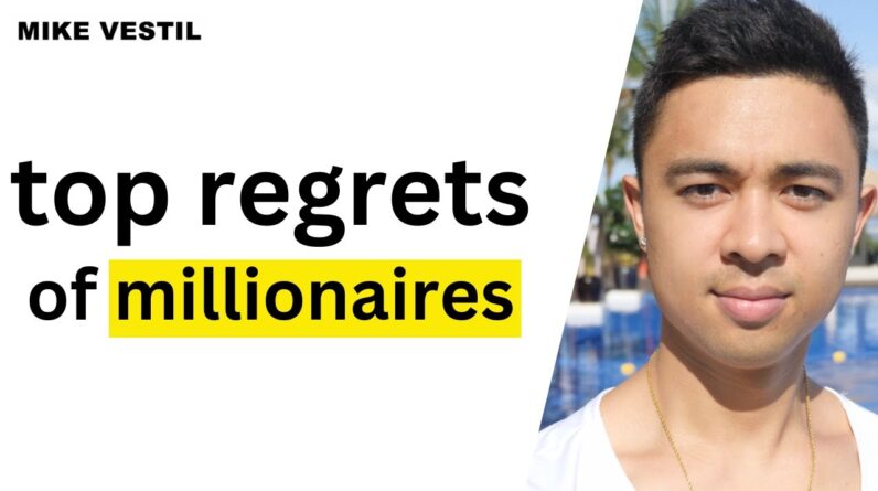 Asking Millionaires Their Top Biggest Regrets In Life