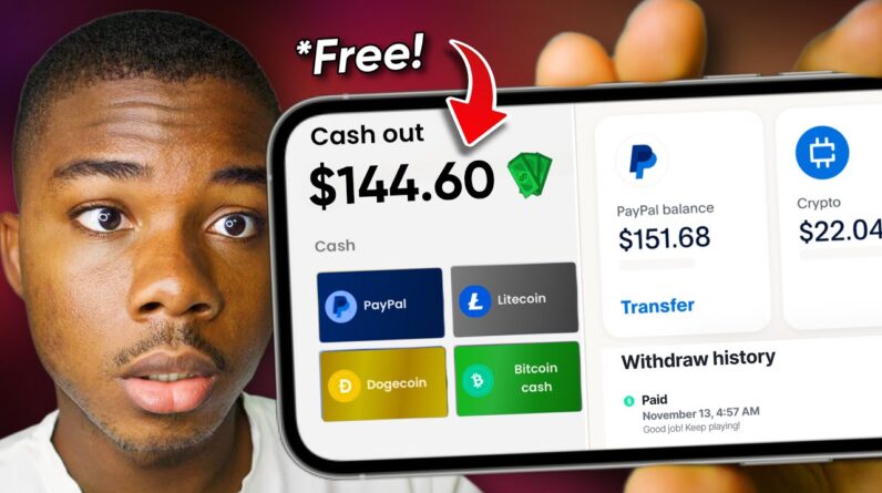 Earn DAILY FREE CASH From Your Phone! ($144 Paid ✅) Make Money Online