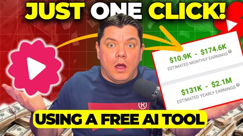 How To Make $763 Per Day Using ONE Free AI Tool and YouTube Shorts (Make Money Online)