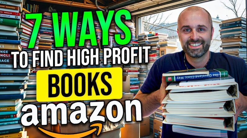 7 Easy Ways to Find High-Profit Books for Amazon FBA