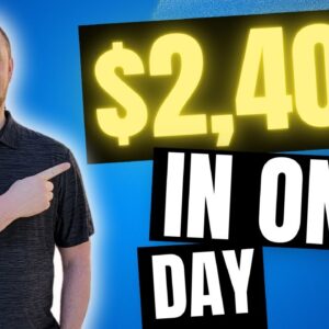 From $0 to $2400 in ONE DAY with Affiliate Marketing