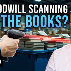 Is Goodwill Scanning Every Book Before They Hit the Shelves?