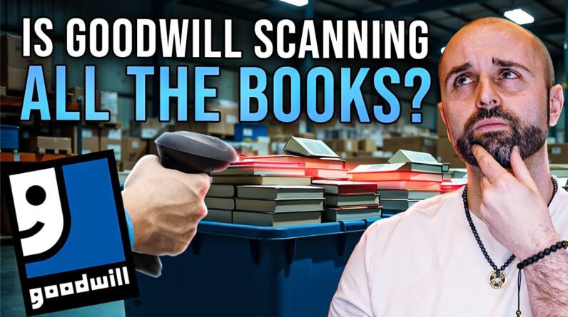 Is Goodwill Scanning Every Book Before They Hit the Shelves?