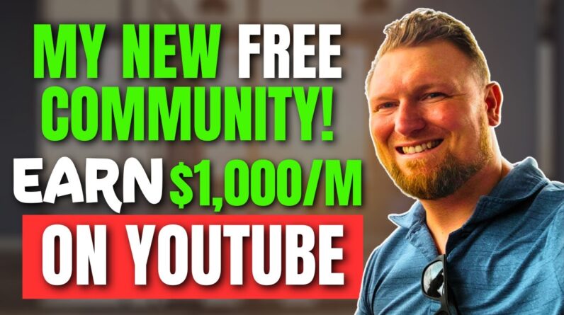 Free Community Reveals $1000/Month YouTube Affiliate SECRET 🤑