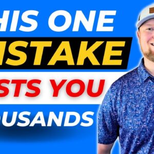 The One Mistake That's Costing You Thousands Online