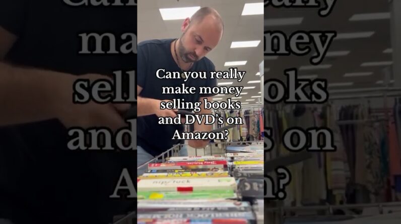 Can you really make money selling books and DVDs on Amazon? #onlinebookselling