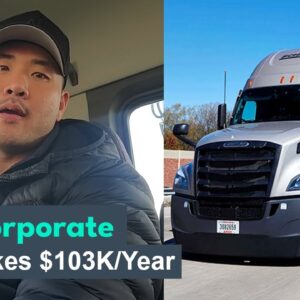 Man Quits His Corporate Job To Become a CDL Truck Driver