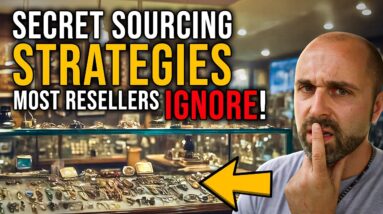 Secret Sourcing Strategies That Most Resellers COMPLETELY IGNORE!
