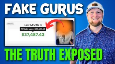 How Fake Gurus Make $40K/Month (The REAL Method EXPOSED)😱