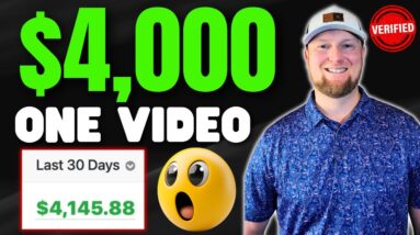I Made $4000 From ONE YouTube Video Using This Affiliate Strategy