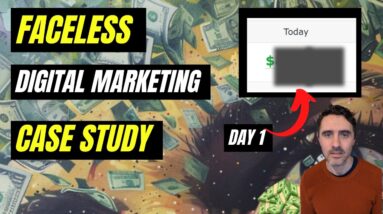 Faceless Digital Marketing Case Study (Day 1)