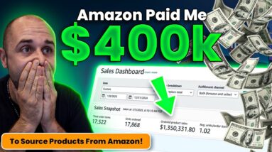 I Can’t Believe Amazon Paid Me $400,000 To Do This....