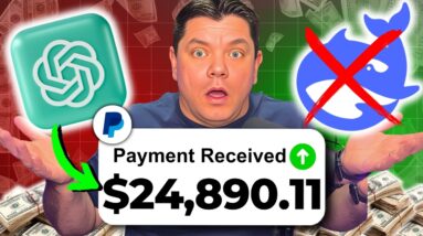 Before DeepSeek R1, ChatGPT Made Me $24,890 in Passive Income – Here’s How!