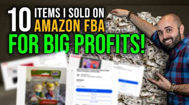 10 Items I Sold on Amazon FBA For Big Profits!