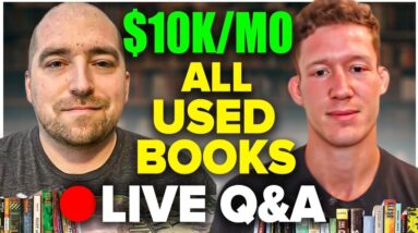 How to Sell 10k/mo in Used Books Live Q&A with Mike the Used Book Guy & Romer the Roamer