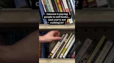 Amazon is paying people to sell books! #amazonfbareseller