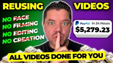 Easiest Way to Make Money Online Reusing Videos (No Filming Needed)