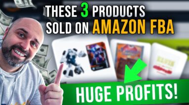 These 3 Products Sold on Amazon FBA for Huge Profits! (SellerAmp Breakdown)