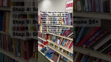 Selling books online ain't dead 💀 #amazonfbareseller