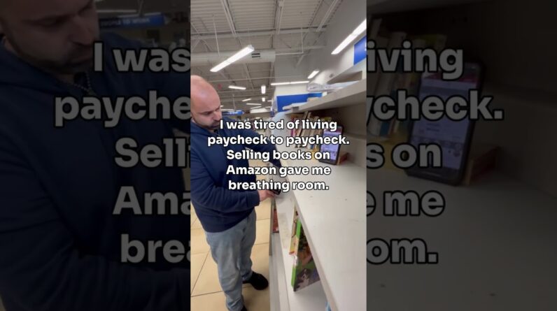 I was tired of living paycheck to paycheck. #amazonseller