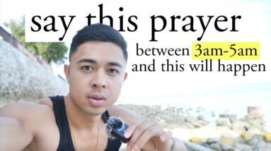 If You Wake Up Between 3am - 5am SAY This Powerful Meditation Prayer