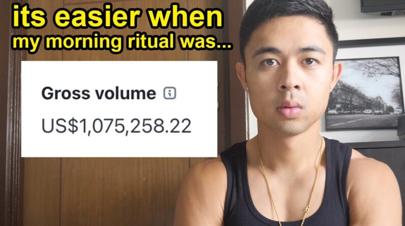 Filipino Millionaire: "The Morning Routine To Get Rich AF Without Losing Your Soul"