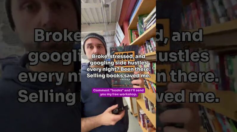 Selling books saved me! #amazonsellers