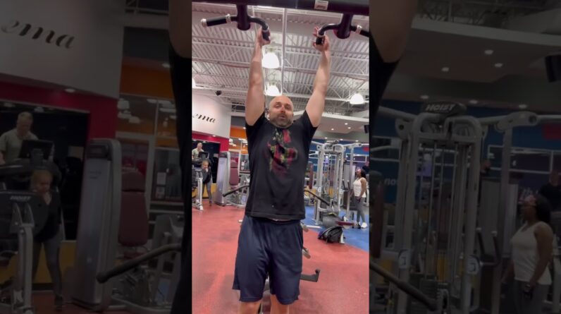 Trying to do a pull up after losing 50 pounds