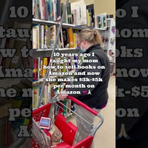 The side hustle my 70-year-old mom is obsessed with! #amazonseller