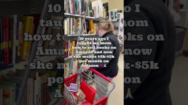 The side hustle my 70-year-old mom is obsessed with! #amazonseller