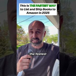 This is the fastest way to list and ship books to Amazon in 2025!  @go2lister