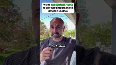 This is the fastest way to list and ship books to Amazon in 2025!  @go2lister