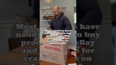 Most resellers have no idea you can buy products on eBay and flip them on Amazon FBA. #amazonseller