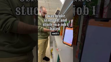 I was broke, stressed, and stuck in a job I hated… until I found this side hustle.  #amazonseller