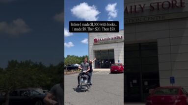 Before I made $1,000 with books i made $8.  #amazonseller