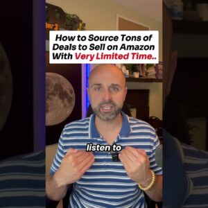 How to source tons of deals to sell on Amazon with very limited time.  #amazonseller