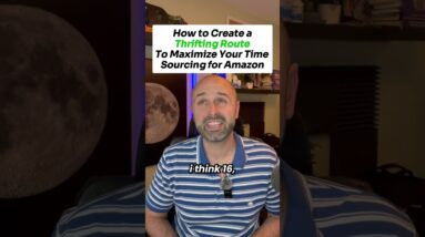 This is how you create a Thrifting Routine to maximaze your time sourcing for Amazon.   #amazon