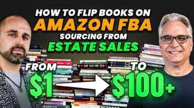 How to Flip $1 Books Into $100+ on Amazon FBA Sourcing From Estate Sales