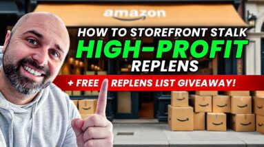 How to Storefront Stalk High-Profit Replens (+ Free Replens List Giveaway!)