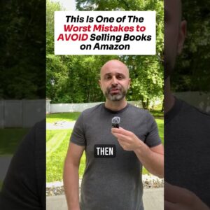This is one of the worst mistakes to avoid selling books on Amazon.  #amazonseller