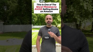 This is one of the worst mistakes to avoid selling books on Amazon.  #amazonseller