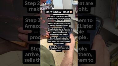 While you're watching Netflix, I'm scanning books that'll pat for my next vacation!  #amazonseller