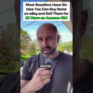 Most resellers have NO IDEA you can buy items from eBay and flip them on Amazon for 3-5x the profit.