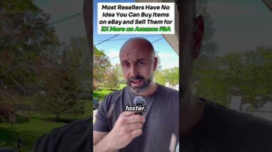 Most resellers have NO IDEA you can buy items from eBay and flip them on Amazon for 3-5x the profit.