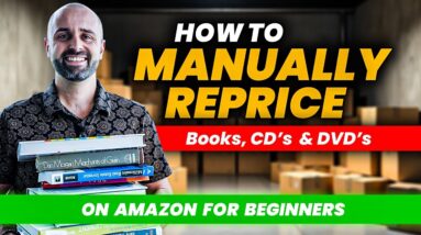 How to Manually Reprice Your Books, CD’s, and DVD’s on Amazon For Beginners