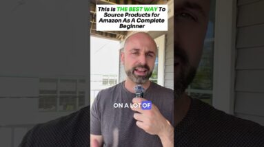 This is the BEST WAY to source products for Amazon as a complete beginner.  #amazonseller #thrifting