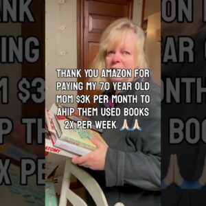 9 years ago my mom started a little side hustle buying and selling used books from thrift stores.